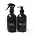Kit Frascos Alcool + Alcool Gel Black