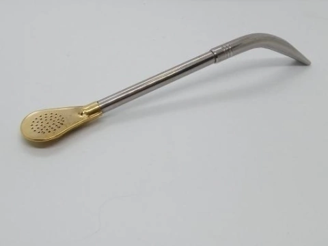 Bombilla de Acero Pico de Loro