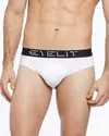 329 - Slip De Algodón Liso Con Cintura De Elástico - comprar online