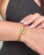 AC121 - BRACELETE INSPIRAÇÃO PREGO Á PROVA D’ÁGUA- AÇO INOXIDÁVEL - Destak Acessórios