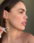 BRI908 - BRINCO ARGOLA CORAÇÃO TORCIDO - FOLHEADO A OURO 18k - comprar online