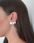 BRI121 - KIT BRINCO TRIO QUADRADO MADRE PEROLA - FOLHEADO A OURO 18k - comprar online