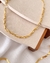 COL610 - COLAR CARTIER GROSSO - 40cm + 5cm EXTENSOR- FOLHEADO A OURO 18k - comprar online