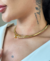 COL403 - CHOKER ARO PREGO LUXO - ZAMAC- LINHA PREMIUM na internet
