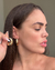 BRI100 - BRINCO GOTA CURVI - FOLHEADO A OURO 18k - comprar online