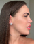 BRI14 - BRINCO QUADRADO LUXO INSPIRED ZIRCONIA - FOLHEADO A PRATA 925 - comprar online