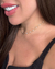 COL984 - CHOKER TIFFANY CRISTAL - FOLHEADO A OURO 18k - comprar online