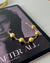 PUL394- PULSEIRA ESFERAS GOLD - 18cm + 5cm extensor - FOLHEADO A OURO - 18K