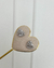 BRI1073 - BRINCO CORAÇÃO MINI NAVETI ZIRCÔNIA - FOLHEADO A PRATA 925