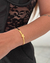 PUL469 - BRACELETE NANDA CORAÇÃO ZIRCÔNIA- ZAMAC- LINHA PREMIUM