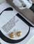 BRI447 - BRINCO LUIZA REDONDO - FOLHEADO A OURO 18k - comprar online