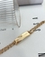 PUL40- PULSEIRA ELO DUPLO PLACA ORE ESPERE E CONFIE -ZAMAC - LINHA PREMIUM