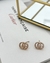 BRI07 - BRINCO INSPIRED ZIRCÔNIA MINI - FOLHEADO A OURO 18k - comprar online