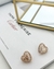 BRI17- BRINCO CORAÇÃO INSPIRED ZIRCONIA LUXO - FOLHEADO A OURO 18k - comprar online