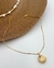 CO110 - COLAR VENEZIANA CONCHA - FOLHEADO A OURO 18k - comprar online