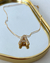 Imagem do COL365 - COLAR VENEZIANA INICIAL HAILEY ZIRCÔNIA- 45cm - FOLHEADO A OURO 18k