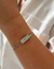 PU111 - PULSEIRA GRUMET PASSADOR INSPIRED - FOLHEADO A PRATA 925 - comprar online