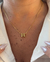 CO789- COLAR VENEZIANA MINI INICIAL - FOLHEADO A OURO 18k na internet