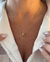 Imagem do CO789- COLAR VENEZIANA MINI INICIAL - FOLHEADO A OURO 18k