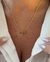 CO789- COLAR VENEZIANA MINI INICIAL - FOLHEADO A OURO 18k na internet