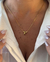 CO789- COLAR VENEZIANA MINI INICIAL - FOLHEADO A OURO 18k - loja online