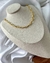 COL610 - COLAR CARTIER GROSSO - 40cm + 5cm EXTENSOR- FOLHEADO A OURO 18k