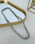 COL351 - COLAR RIVIERA SEMI JOIA LUXO QUADRADINHO ZIRCONIA FECHO GAVETA - ZAMAC - LINHA PREMIUM - comprar online