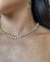 COL310 - COLAR LUXO TREVO ZIRCÔNIA CRISTAL - ZAMAC- LINHA PREMIUM na internet
