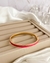 PUL650 - BRACELETE LISO PINK - ZAMAC- LINHA PREMIUM