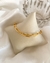 PUL635 - PULSEIRA CARTIER - FOLHEADO A OURO 18k