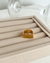 ANEL108 - ANEL RETO LISO REGULAVEL - ZAMAC - LINHA PREMIUM
