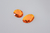 Medalhão Oval Laranja