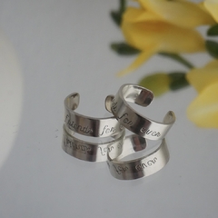 Anillo personalizado en internet