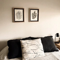 Duo negro&agua en marco Box en internet