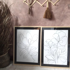 Duo LINE floral en internet