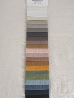 Respaldo de cama con funda de tussor