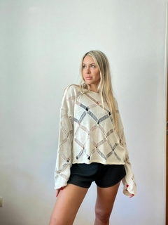 Sweter calado cata