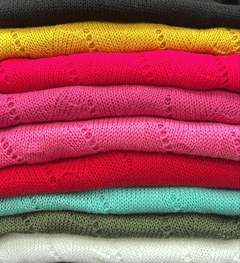 SWEATER CALADO FLORENCIA - tienda online