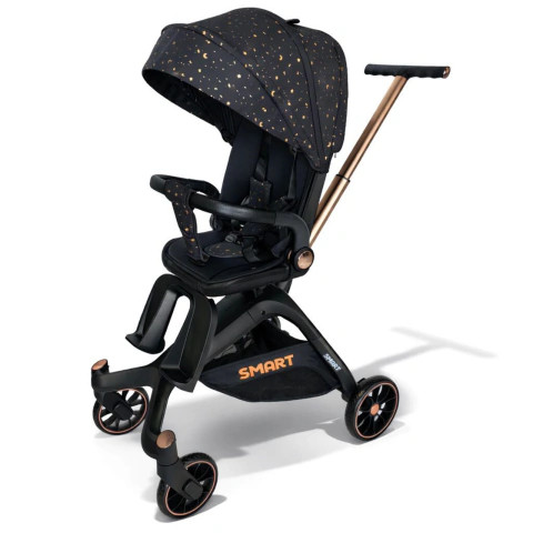 Coche Ultraliviano Mega Baby Triciclo Smart Negro