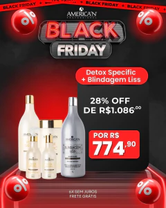 Combo Detox Specific Profissional + Progressiva Blindagem Liss 1L - BLACK FRIDAY - comprar online