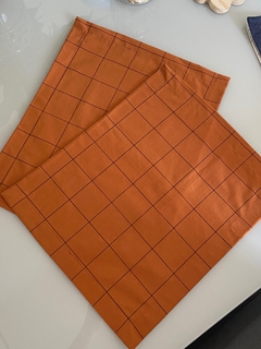 Lugar americano Grid Terracota - comprar online