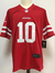 Camisa Jersey San Francisco 49ers - 85 George Kittle - 97 Nick Bosa - 5 Trey Lance - 10 Jimmy Garoppolo - 80Jerry Rice - 16 Joe Montana - 7 Colin Kaepernick na internet