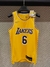 Imagem do Camisa Jersey Los Angeles Lakers - 23 / 6 LeBron James - 8 / 24 Kobe Bryant - 0 Russell Westbrook - 3 Anthony Davis - Comemorativa aos 75 anos - 2021/22