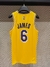 Camisa Jersey Los Angeles Lakers - 23 / 6 LeBron James - 8 / 24 Kobe Bryant - 0 Russell Westbrook - 3 Anthony Davis - Comemorativa aos 75 anos - 2021/22 - MVP Jerseys