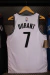 Camisa Jersey Brooklyn Nets - 7 Kevin Durant - 13 James Harden - 11 Kyrie Irving - Logo Diamante