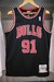 Camisa Jersey Chicago Bulls - 91 Dennis Rodman - Mitchell and Ness