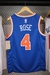 Camisa Jersey New York Knicks - 4 Derrick Rose - 9 RJ Barrett - Logo Diamante 2021/22