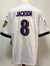 Camisa Jersey Baltimore Ravens - 8 Lamar Jackson - 14 Sammy Watkins - 15 Marquise Brown - 52 Ray Lewis - 3 Odell Beckham Jr. - 89 Mark Andrews na internet