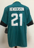 Camisa Jersey Jaguars - 16 Trevor Lawrence - 41 Josh Allen - 17 D.J. Chark na internet
