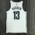 Camisa Jersey Brooklyn Nets - 7 Kevin Durant - 13 James Harden - 11 Kyrie Irving - 12 LaMarcus Aldridge - Comemorativa aos 75 anos - 2021/22 - loja online